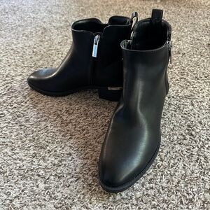 Calvin Klein Black Ankle Boots